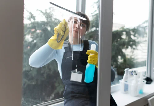 Nettoyage de vitres intérieures et extérieures à Breuil-le-Sec